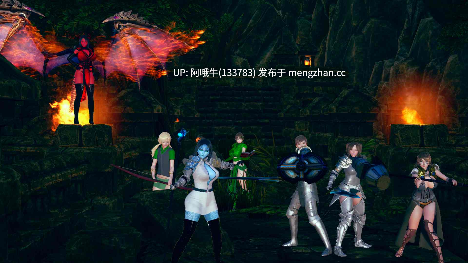 【3DCG/出轨/幻想/扶她/SLG/PC/机翻/萌站内植】在伊卡洛斯游戏中，鱼害你 In Icarus Game Fish Cucks You [v0.3] 【3.95G】【序号7529】-第4张图片-萌站
