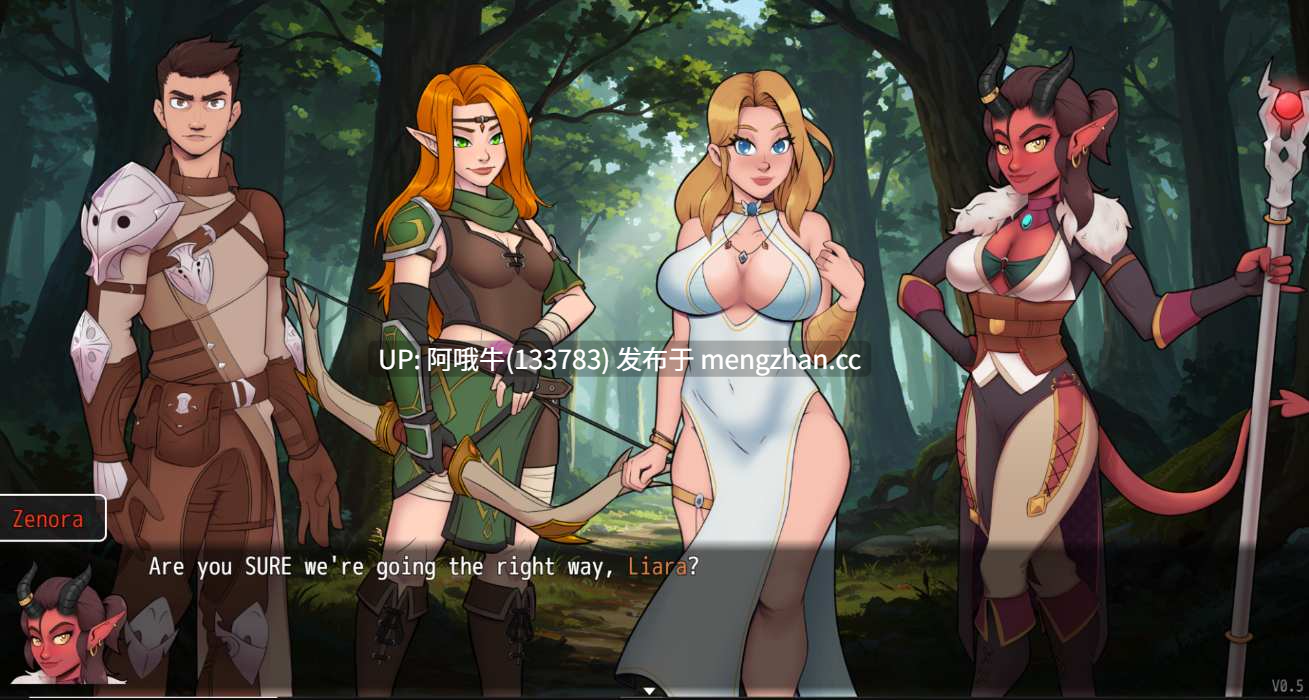 【奇幻/冒险/RPG/PC/机翻/萌站内植】咒诅 Spellbound Sins [v0.5] 【0.98G】【序号7531】-第8张图片-萌站