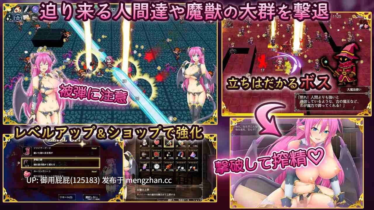 [射击ACT+RPG/异种X/新作] 瓦尔德尼娅的逆袭 ワードニャの逆襲 原版生肉正式版 [1.7G]-第4张图片-萌站