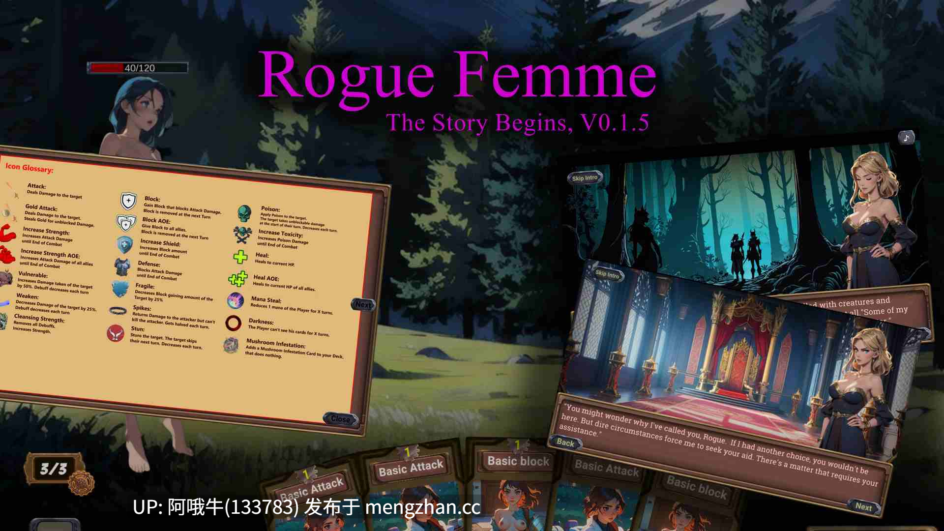 【2DCG/SLG/AICG/策略/卡牌/回合制战斗/PC/安卓/生肉】流氓女郎 流氓女性 Rogue Femme [v1.0] 【1.26G】【序号7553】-第16张图片-萌站