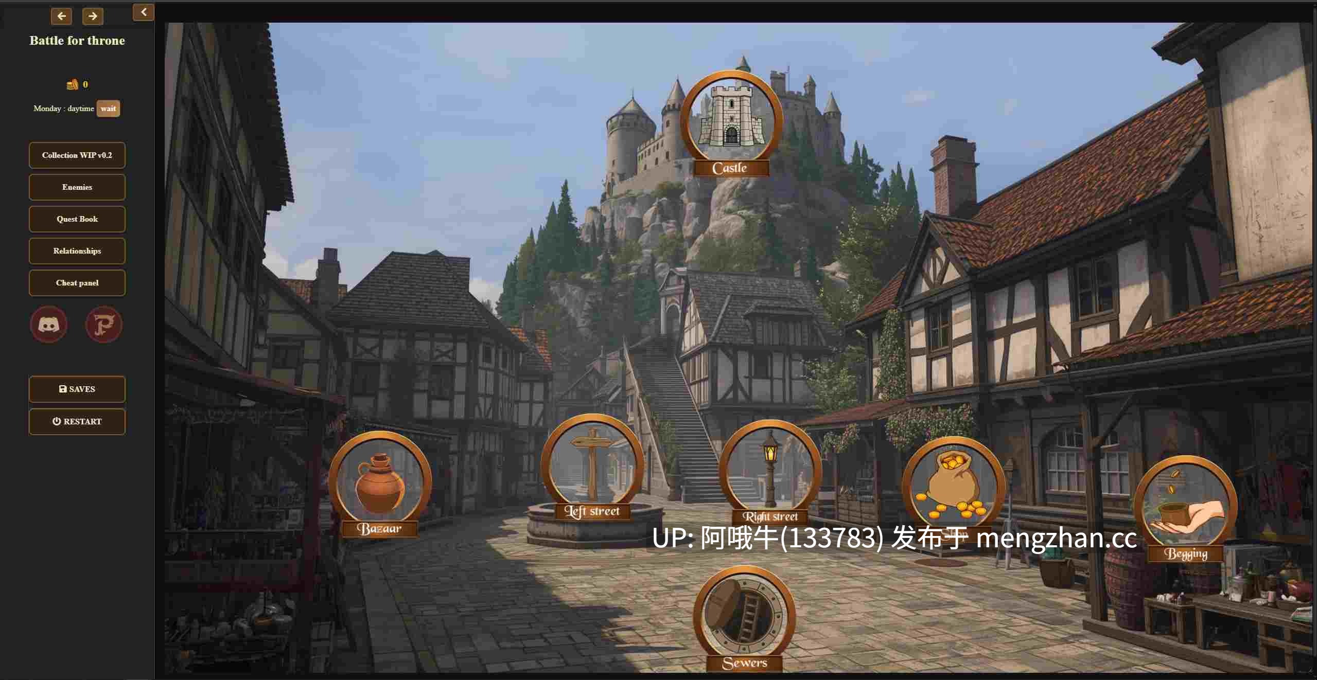 【欧美/html浏览器机翻/文字视觉小说/互动/PC】失落王座之主 Lord of the Lost throne [v0.2] 【191M】【序号7562】-第7张图片-萌站