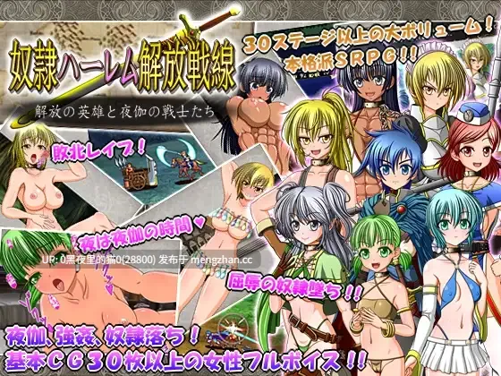 【PC/RPG/AI翻译/NTR】奴○ハーレム解放戦線～解放の英雄と夜伽の戦士たちver.1.06