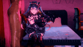 【4K/无修/无水印】新作-[あけあけ] 常闇トワ ストリップ劇場で舞う (Heart Attack)