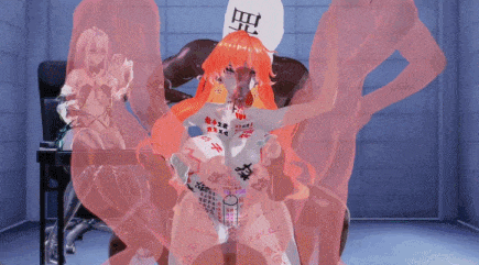 [NTR⚠️重口⚠️乳头交⚠️]总督受难❤️❤️❤️，嘉贝莉娜你为什么只是看着？