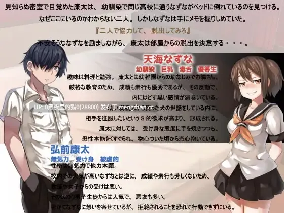 【PC/RPG/ cos/着衣穿衣/胸部奶子/】コスプレ×脱出ゲーム 隠れSな幼馴染とミステリーハウスに閉じ込められたら ver3.01-第3张图片-萌站