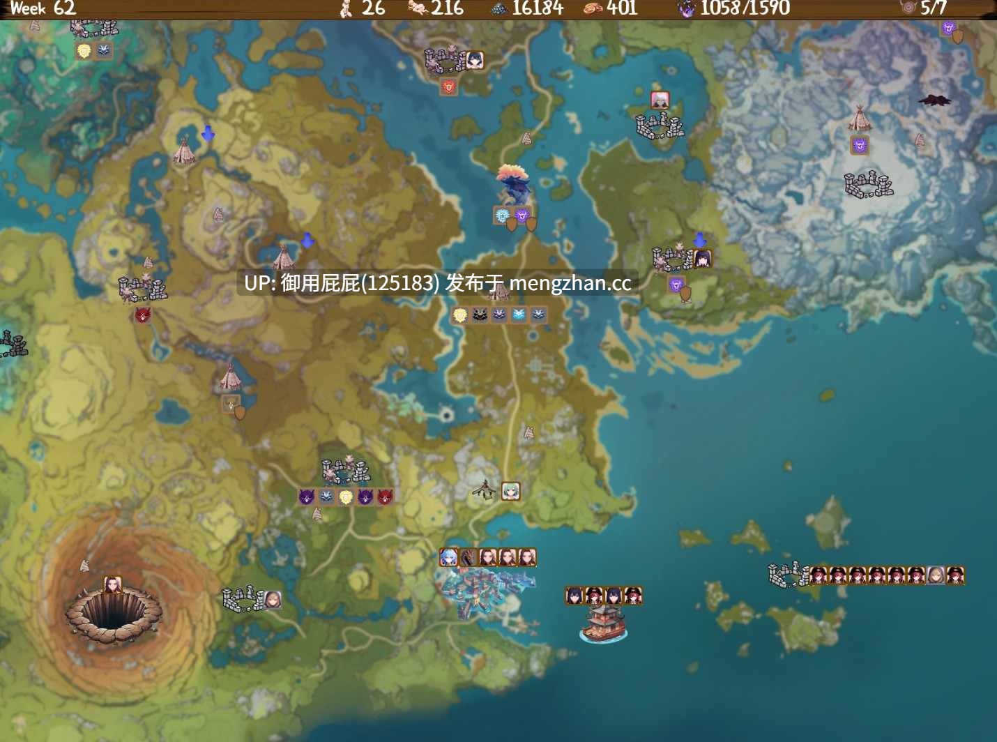[同人SLG/战旗策略/更新] 丘丘人的野心 Hilichurl's Ambition Ver1.3.1.0 官中步兵版+作弊MOD [2.9]-第5张图片-萌站