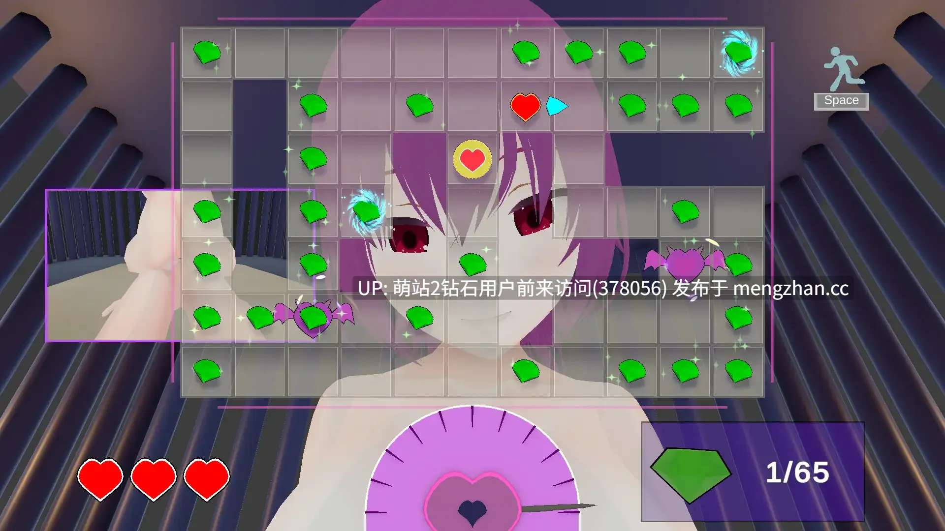 [3D动态骑乘榨精舌吻]牢房监禁舌吻强○ ~附带口交~ 牢屋監禁ベロチュー逆レ~フェラを添えて~ 官方中文版 [564MB]-第3张图片-萌站