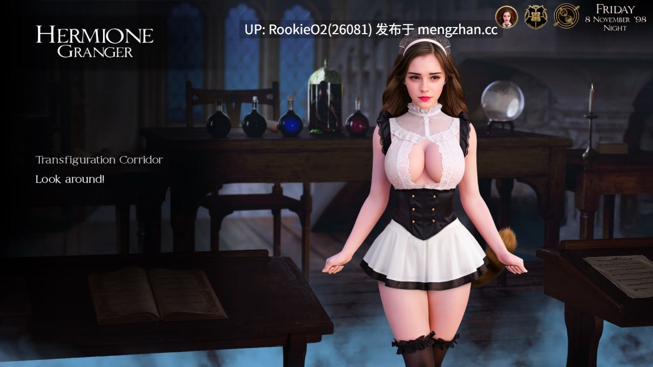 【欧美SLG/汉化/堕落/同人/哈利波特/3D/PC】与赫敏同行 / With Hermione v0.4.4.5 AI汉化版【1.04G】-第10张图片-萌站 【欧美SLG/汉化/堕落/同人/哈利波特/3D/PC】与赫敏同行 / With Hermione v0.4.4.5 AI汉化版【1.04G】-第10张图片-萌站