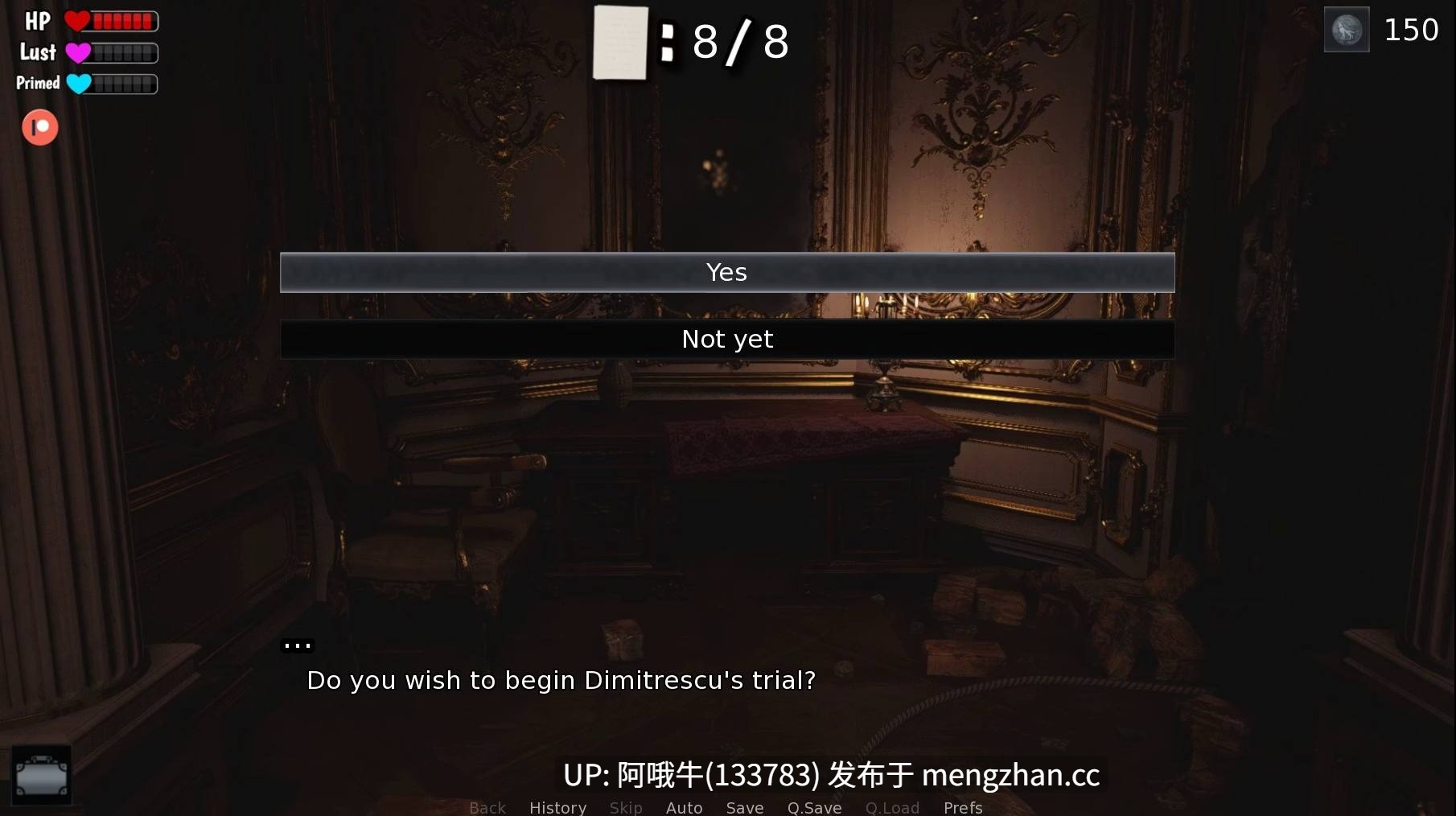 【小马拉大车/生化同人/SLG/动态/PC/机翻】迪米特雷斯库的审判 Dimitrescu's Trial [Update 25] [1.01G]【序号7607】-第7张图片-萌站