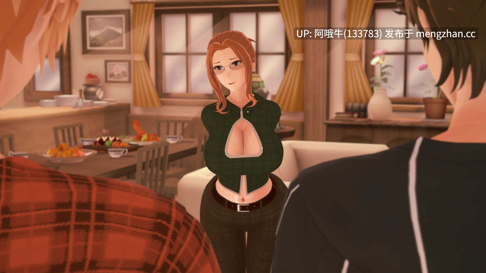 【3DCG/NTR/腐败/怀孕/SLG/PC机翻/安卓生肉】我的暑期工作  My Summer Job [v0.1] [1.1G]【序号7621】-第4张图片-萌站