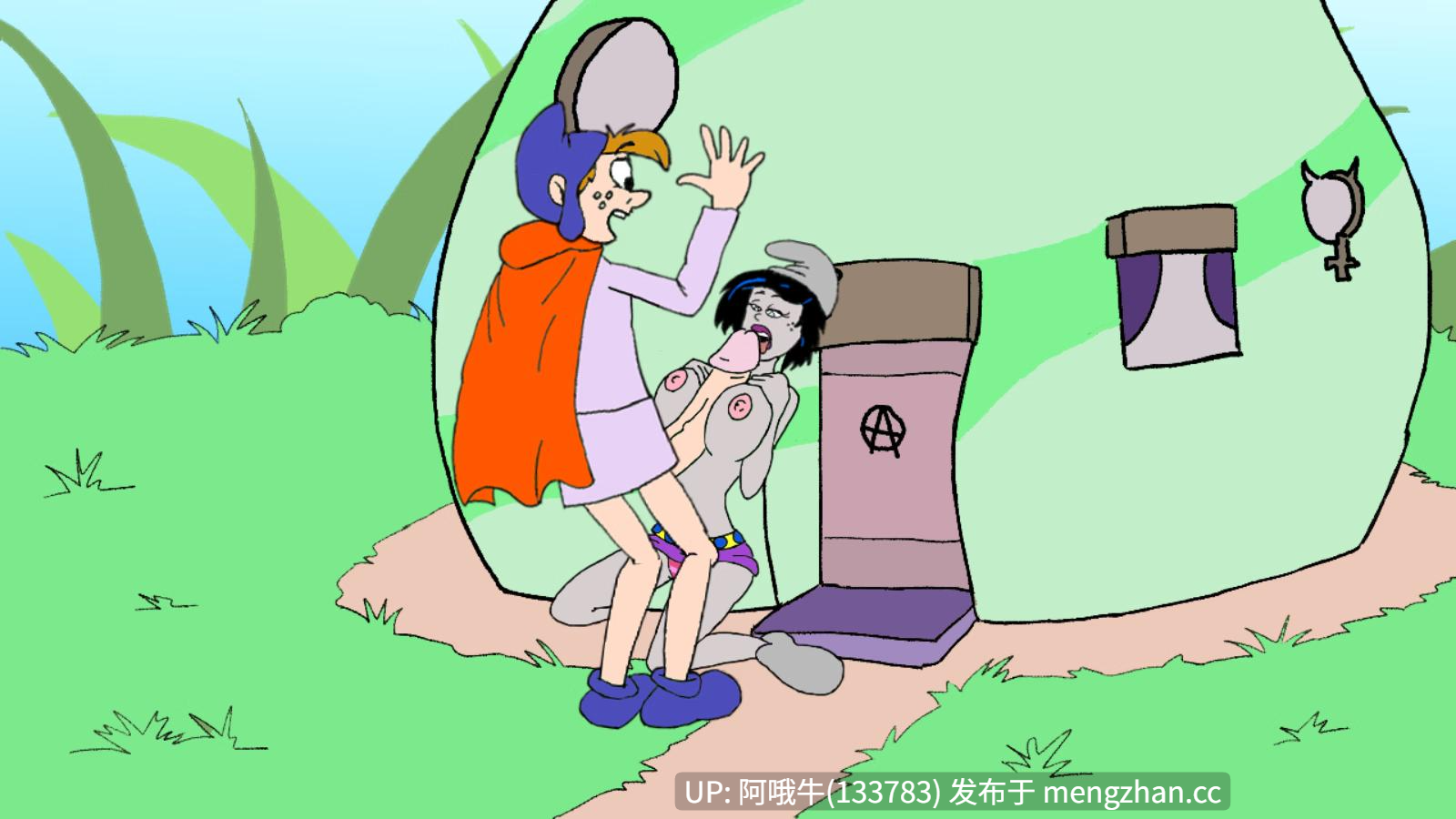 【2DCG/幻想/蓝精灵/SLG/PC机翻/安卓生肉/萌站内植】蓝妹妹们 Smurfing the Smurfettes [v0.28] 【966M】【序号7635】-第11张图片-萌站