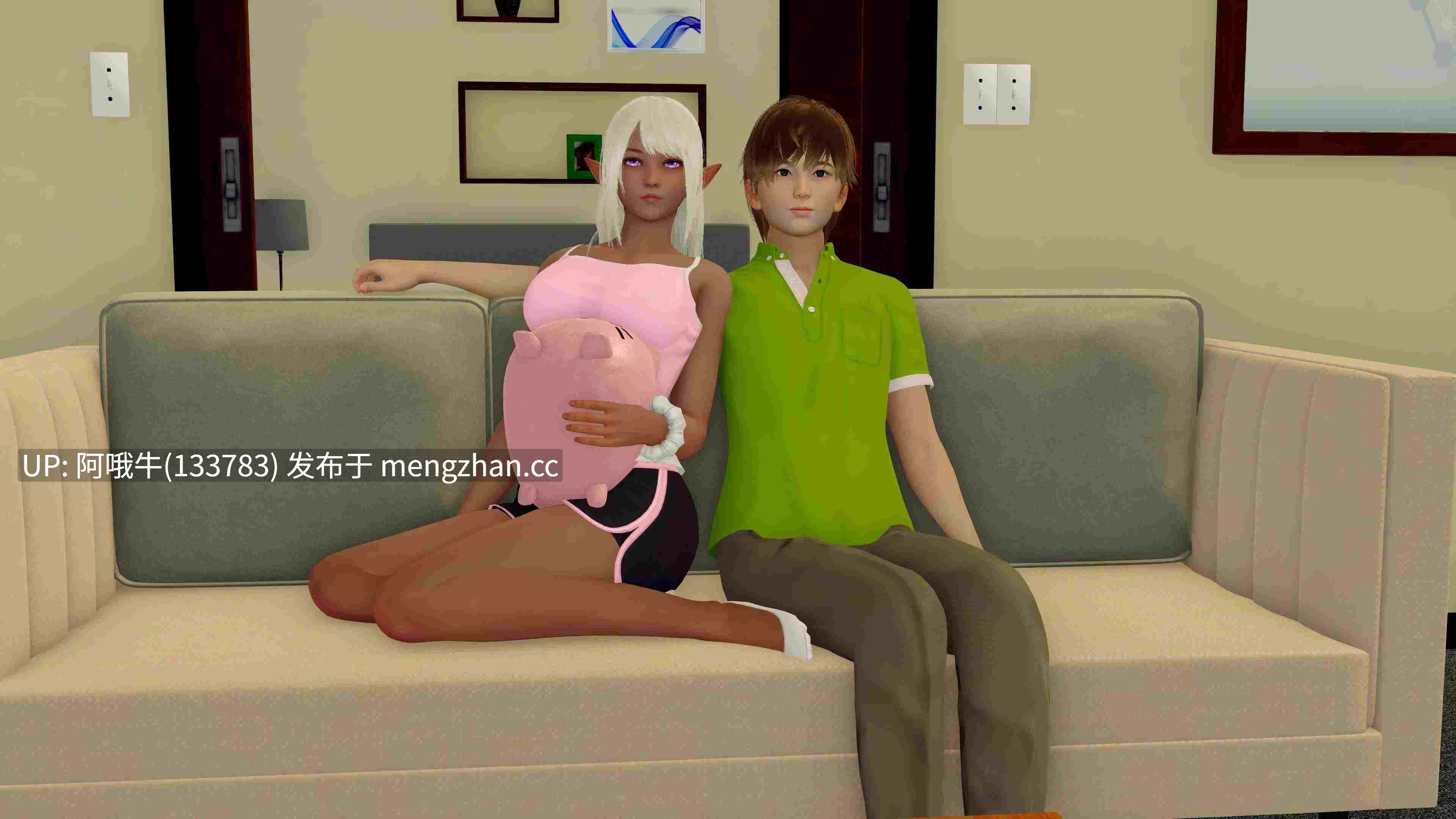 【3DCG/SLG/动态/PC/机翻】有点突然，但现在我有一个棕色精灵女朋友  It's a Bit Sudden, but Now I Have a Brown Elven Girlfriend [v0.06] 【465M】【序号7639】-第6张图片-萌站