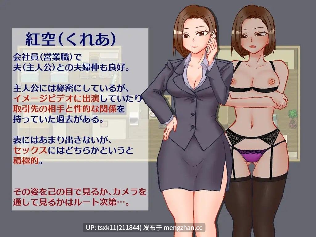 【#RPG #AI汉化 #PC】出差 回家 妻子 相机 原名：出張 帰宅 妻 カメラ-第2张图片-萌站