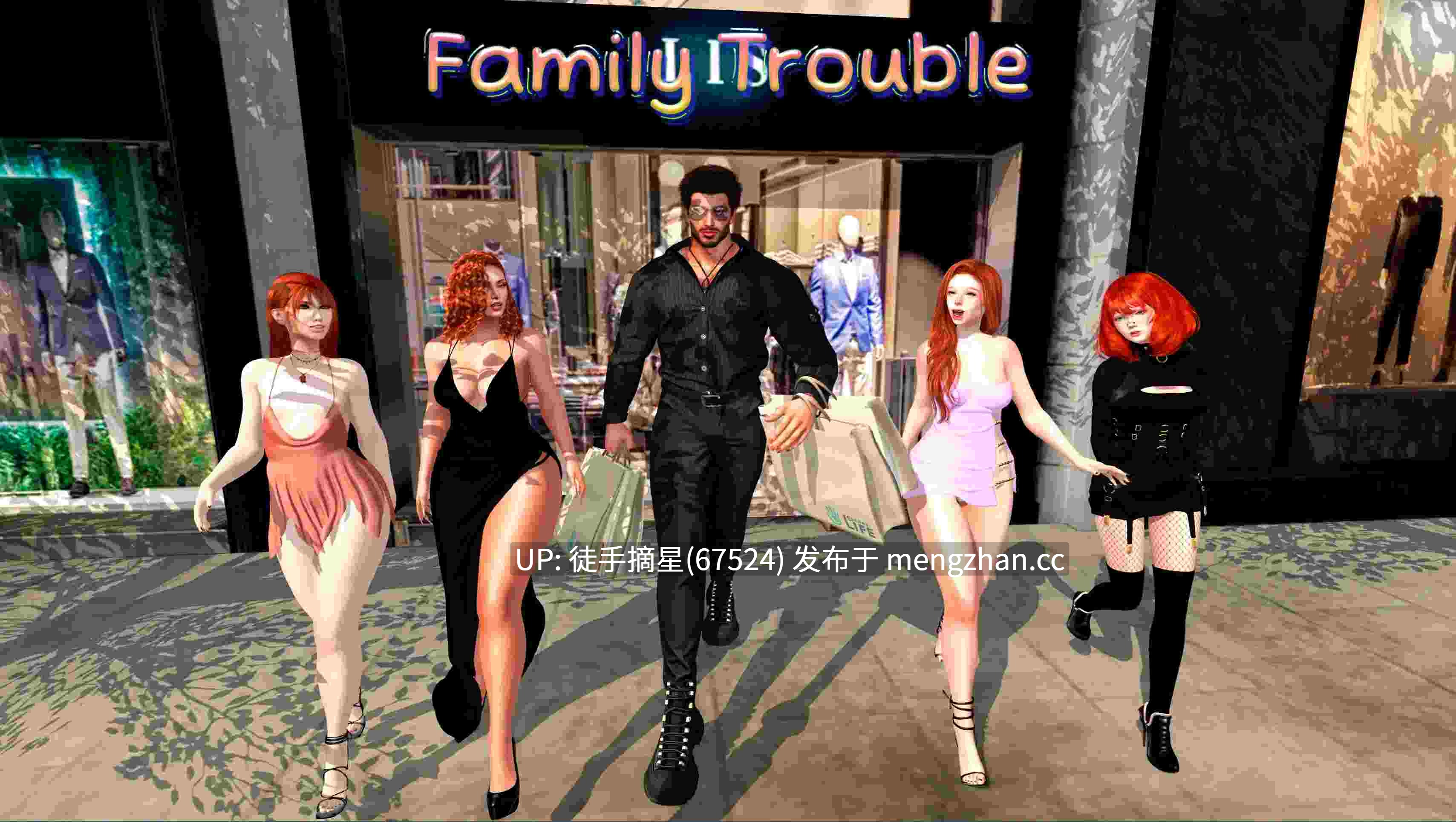 萌站汉化【欧美SLG/AI汉化/3D】 Family Trouble 0.9.66 AI汉化版【PC/8.25G/更新】-第2张图片-萌站