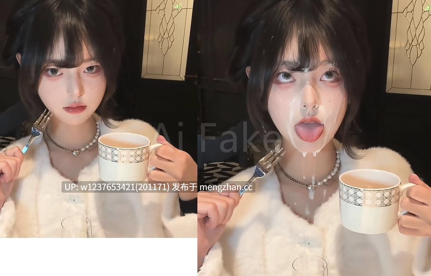 网红AI脱衣美图系列：美人精壶~我的猫不爱我 第二弹 催眠差分【18张堕落差分图】-第4张图片-萌站