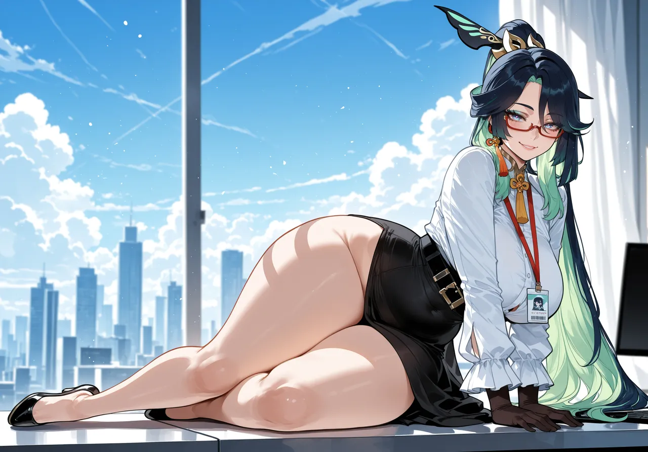 [图集]原神 闲云ⅠXianyun: Office Arrangement 502P
