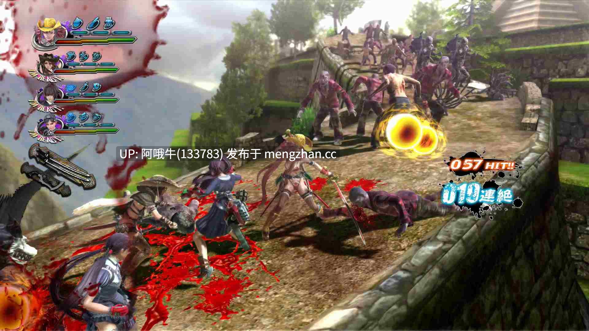 【日系/经典/ACT/动态/PC/机翻】[Publishe]御姐玫瑰Z2：混沌    お姉チャンバラ  Onechanbara Z2：混沌  Onechanbara Z2 Chaos 英文生肉版 ver1.01【序号7641】-第8张图片-萌站