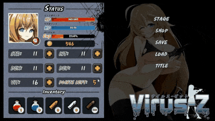 【日系/ACT/动态/PC/生肉】病毒Z  VirusZ  v1.0.6 【1.15G】【序号7642】