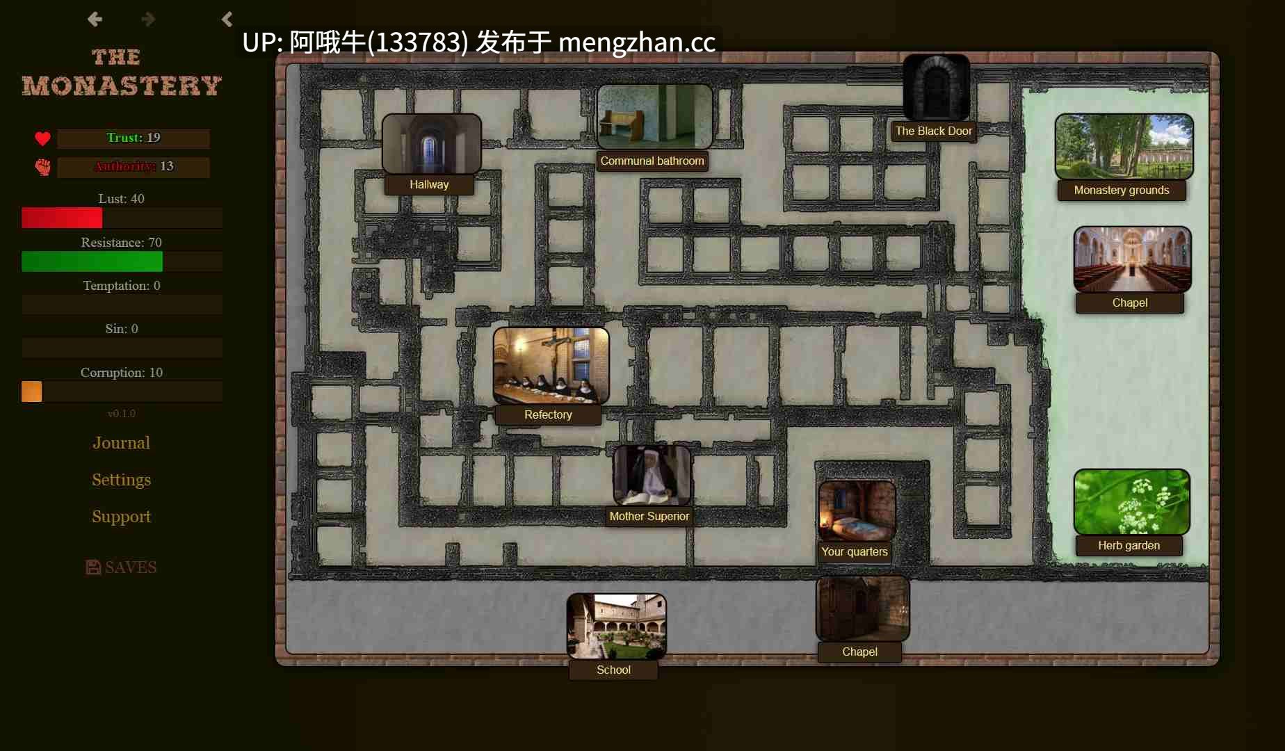 【欧美/真人CG/html浏览器机翻/文字视觉小说/动态/PC】修道院 The Monastery [v0.14.0.1] [2.15G]【序号7667】-第6张图片-萌站
