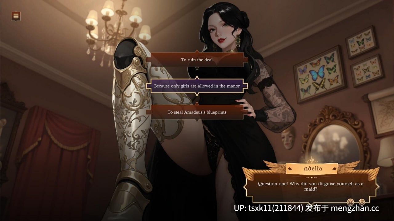【SLG #官中 #PC】欲望庄园：莉欧娜的秘密 ▫️原名：Lust Manor: Leona’s Secret-第2张图片-萌站