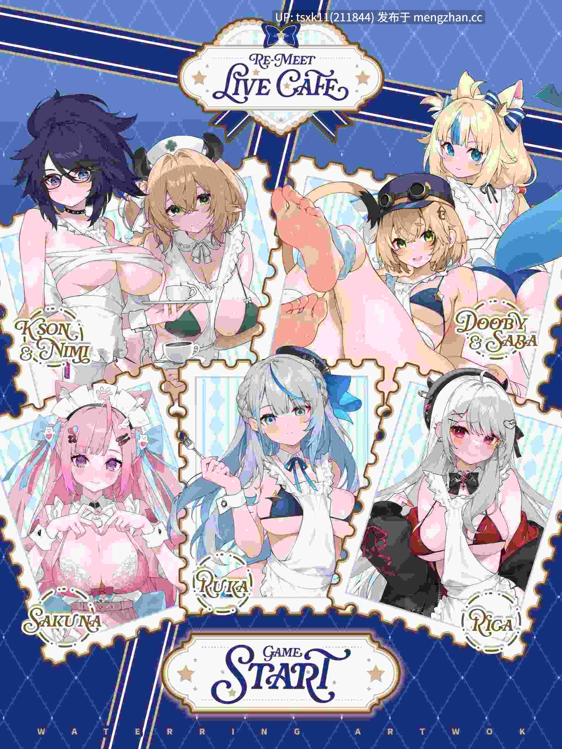 [PC][新作SLG/官中/全动态/2D]再次邂逅咖啡厅 ReMeet Live Cafe 官方中文步兵版 [3.12GB]