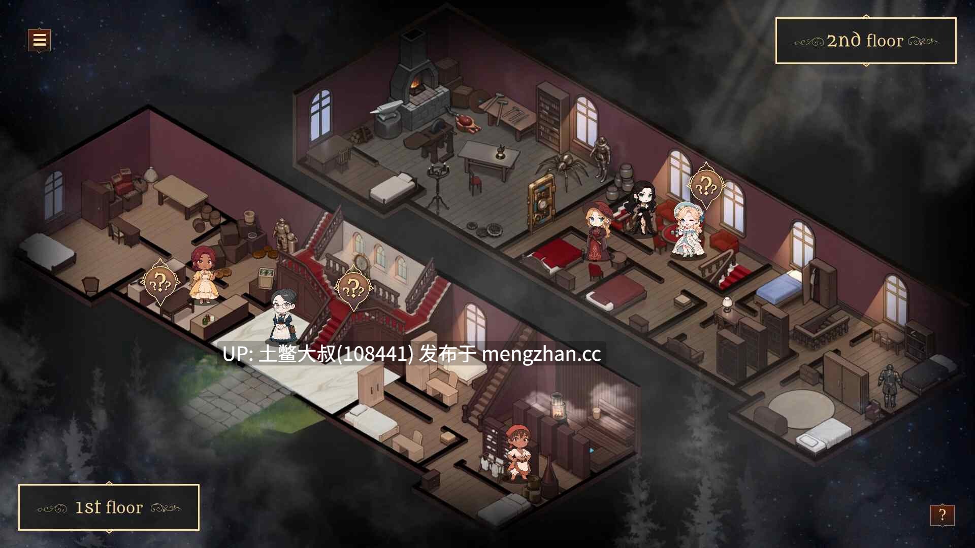 官方中文 AICG动态解密多结局2D类SLG 欲望庄园：莉奥娜的秘密 Lust Manor: Leona’s Secret [Final] 1.1GB-第2张图片-萌站