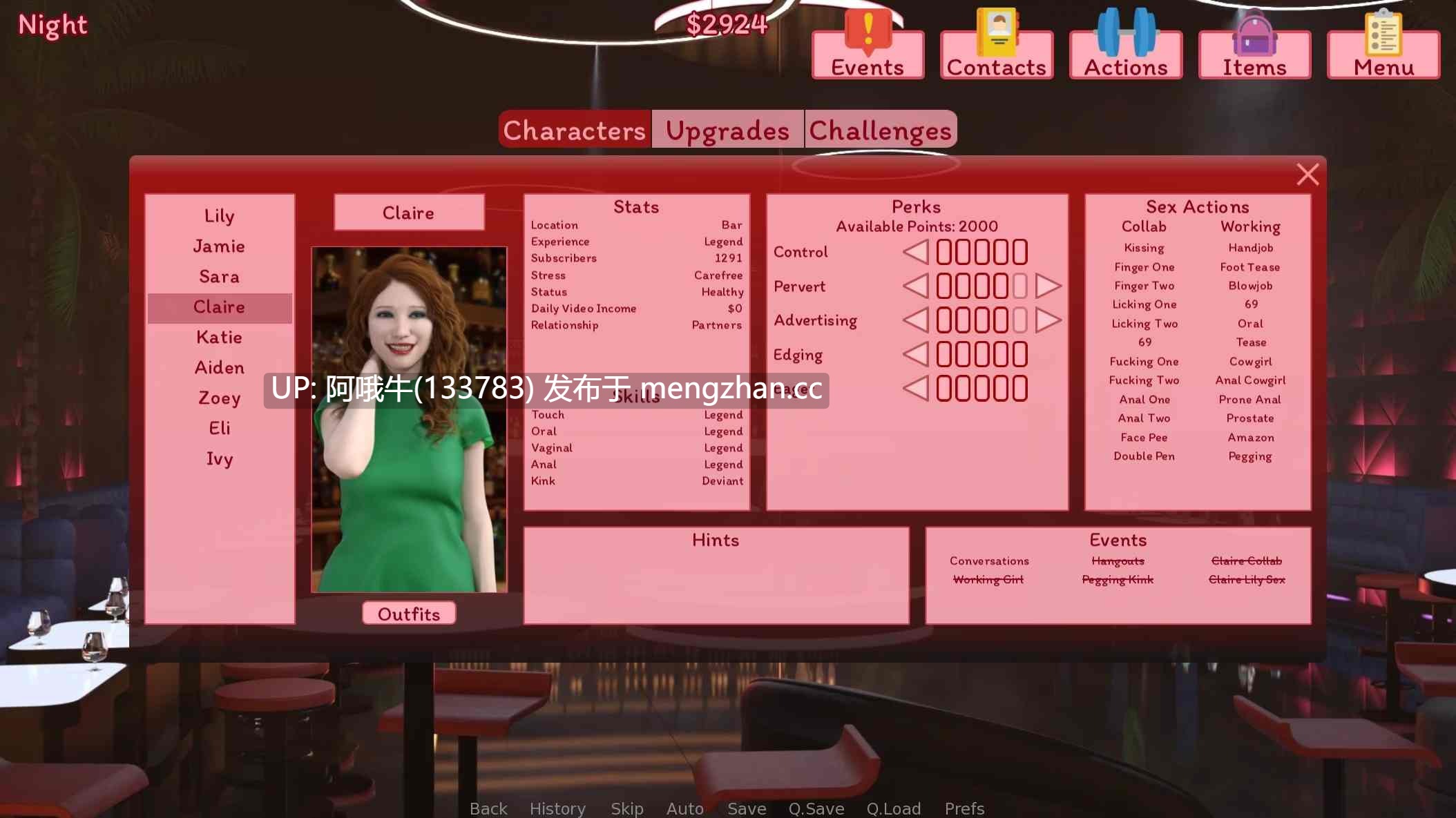 【3DCG/动态/SLG/群交/PC/官中】和谐女孩 Harmony Girls [v0.5.2 Public] 【1.19G】【序号7706】-第4张图片-萌站