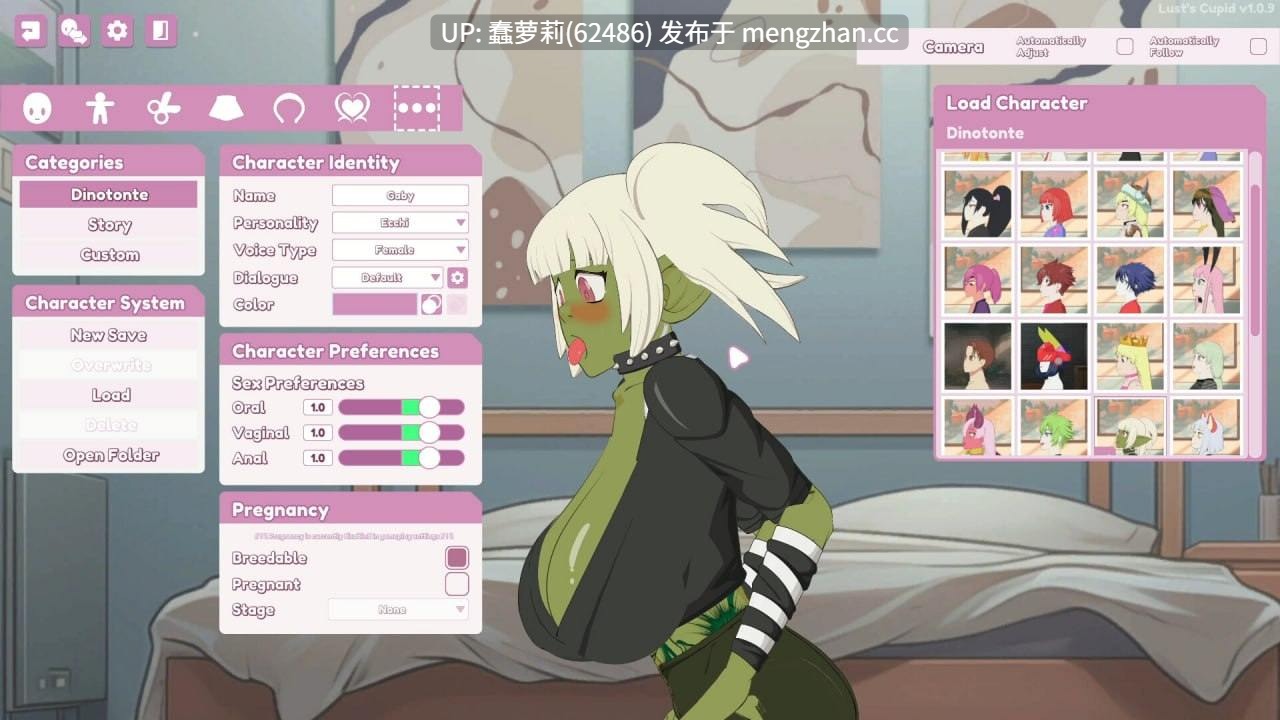 爱欲丘比特v1.2.0 Lust's Cupid PC 安卓 SLG 官中 PC CV 动态 无码 福瑞 巨乳 扶她 蕾丝-第2张图片-萌站