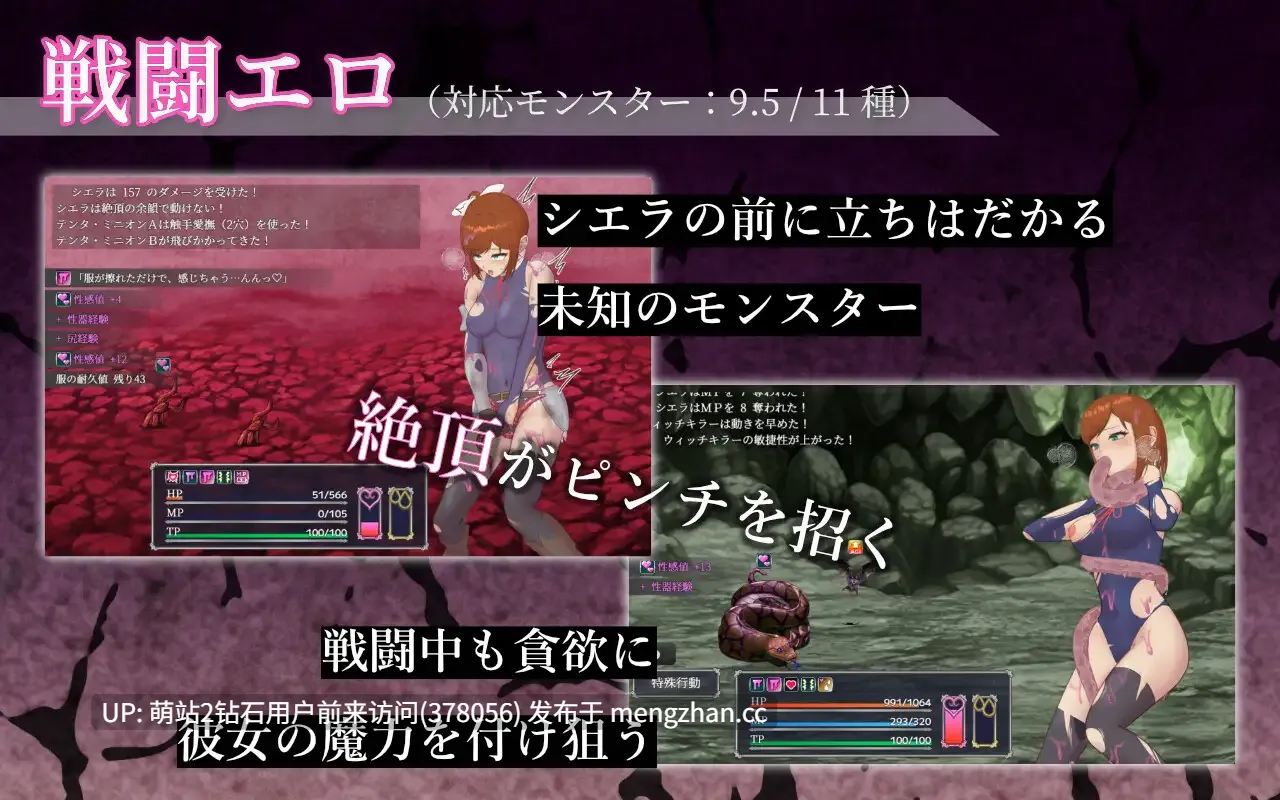 [性感冒险者淫窟探索催情快感失神潮喷][触手异种魔物姦催眠尝试改变调教凌辱]希尔艾拉的淫靡异常调查 -女剑士独自达到高潮- シエラの淫らな異変調査 -女剣士はソロでイク- AI汉化版 [2.53GB]-第5张图片-萌站
