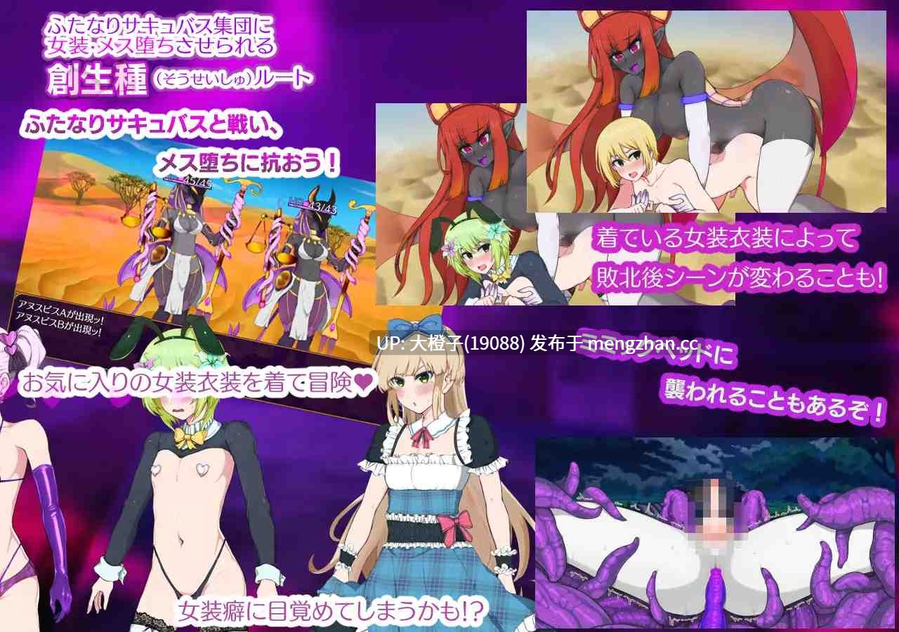 [RPG汉化PC][しがのま]ラダイス・サキュバス ～破戒と創生と混沌の楽園～Ver1.01+存档[2G][萌站植入]-第10张图片-萌站