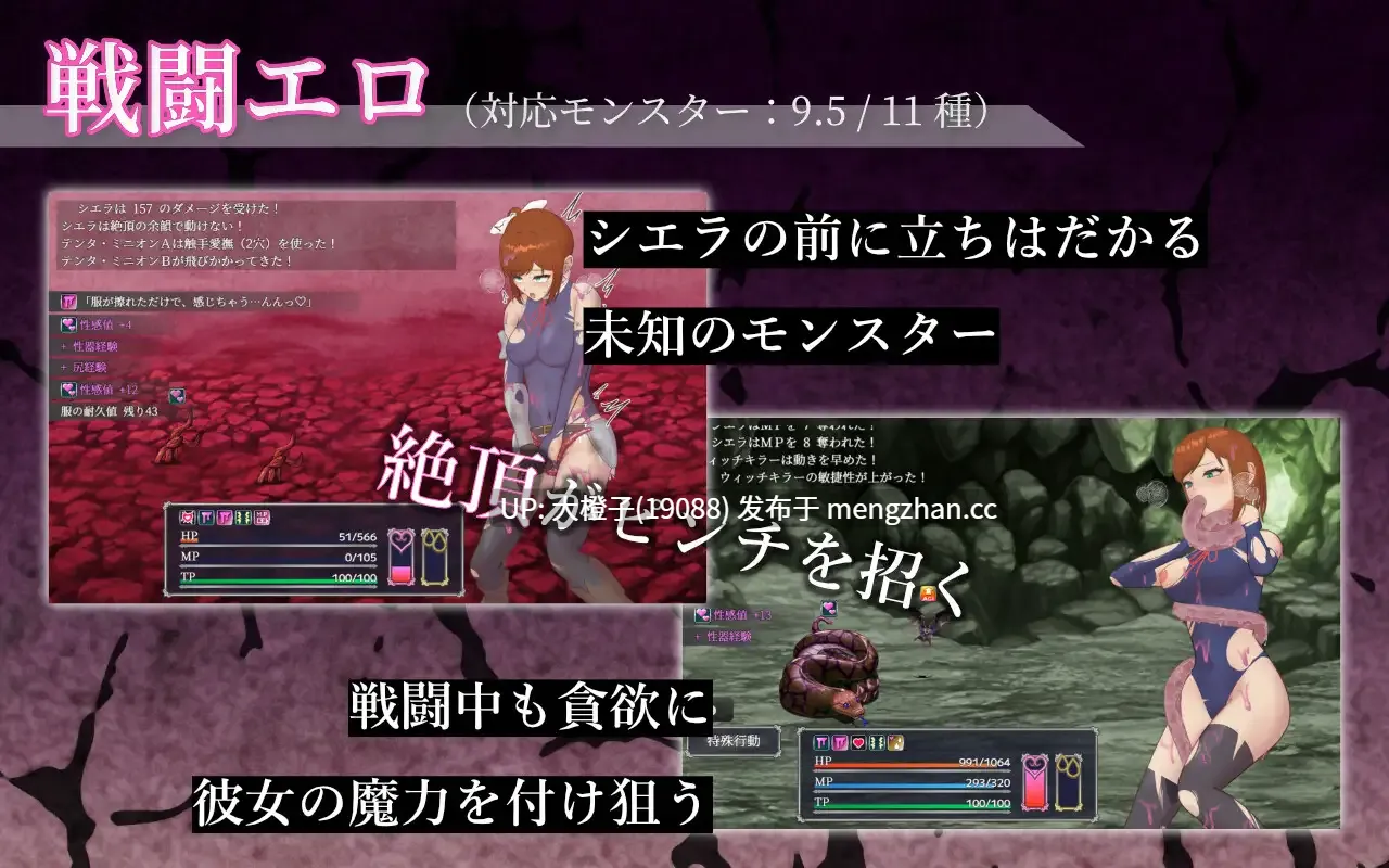 [RPG汉化PC异种触手强奸][Single Play]シエラの淫らな異変調査 -女剣士はソロでイク-ver1.00+存档[2.42G][萌站植入]-第8张图片-萌站