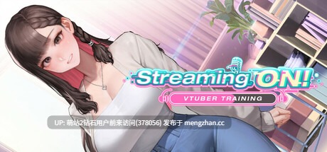 [爆款韩国画师动态CG][神秘虚拟主播养成纯爱]直播开启！Vtuber培训Streaming ON! VTuber Training v1.08 官方中文-第3张图片-萌站