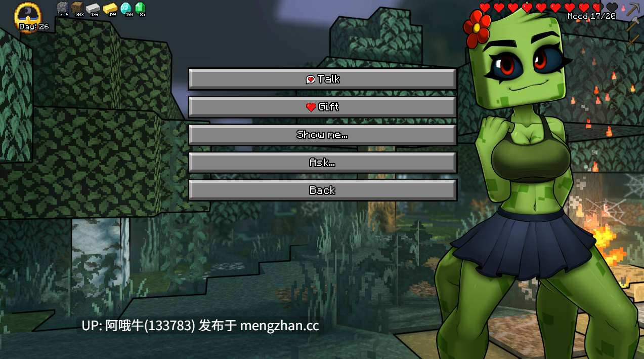 【像素风/SLG/同人/动态/PC机翻/安卓生肉】霍尼克拉夫特 霍尼工艺 原名：我的世界 绅士版  Hornycraft [v0.3] 【5.41G】【序号7750】-第8张图片-萌站
