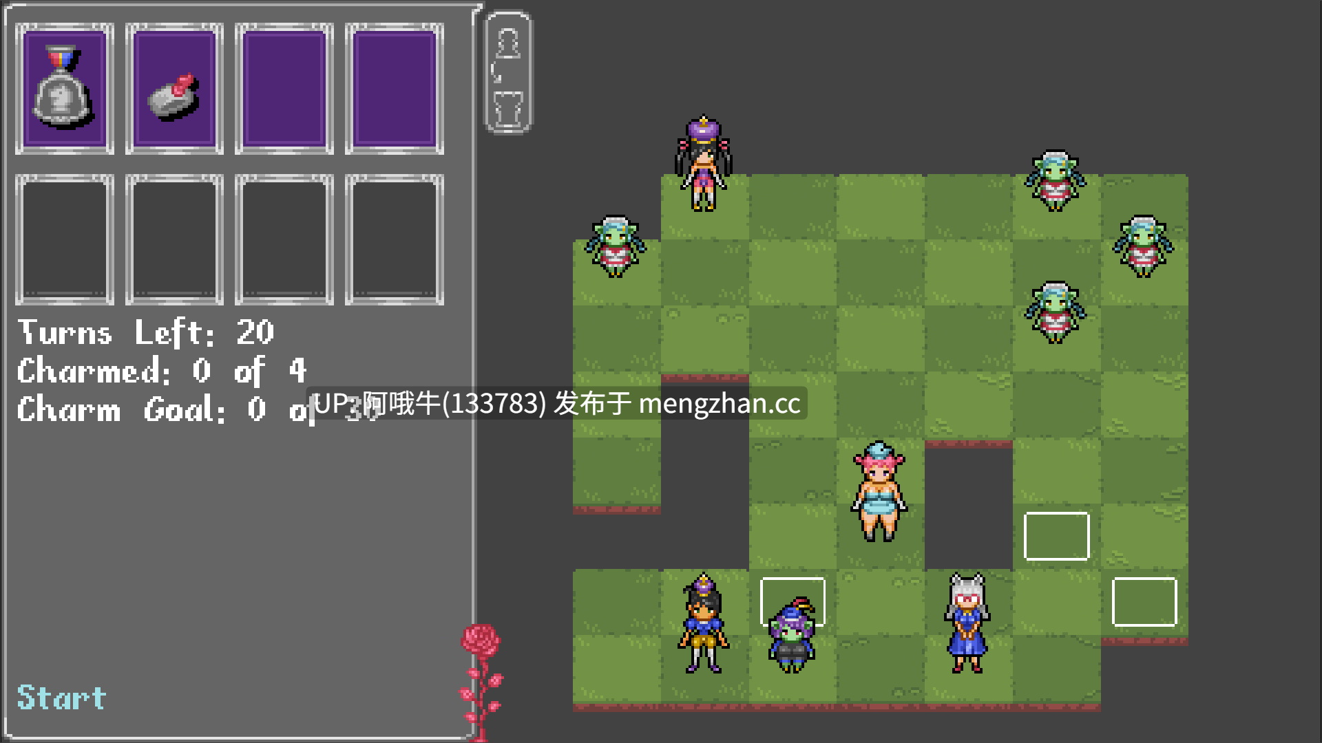 【像素/SLG/2D/策略/点击式/PC/生肉】将死魅惑者 Checkmate Charmers [v4] 【147M】【序号7752】-第4张图片-萌站