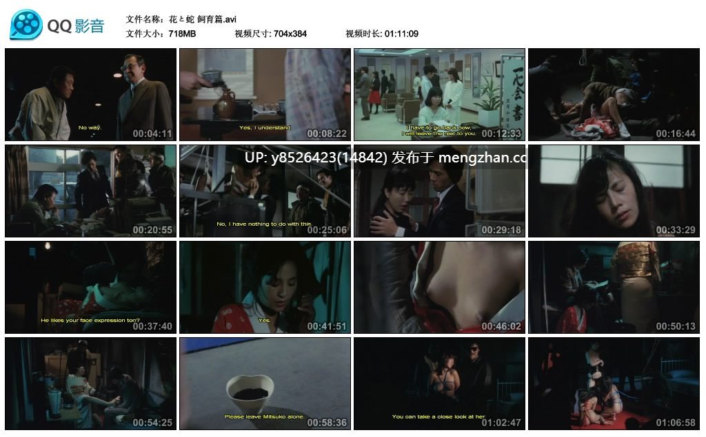 考古系列4  1986 花と蛇 飼育篇 （捆绑系）-第2张图片-萌站