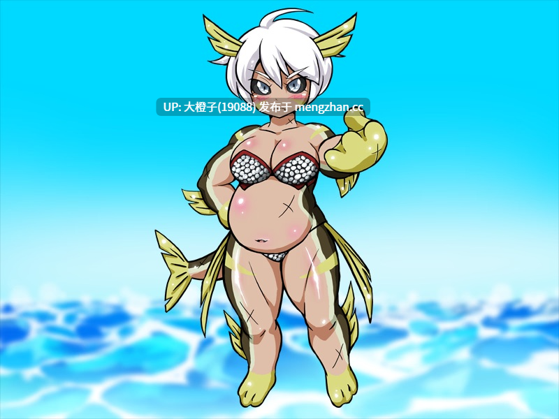 [RPG汉化PC操人鱼][BigWednesday]大师诱饵的传说起源：腮暴乱 Legend of the Master Baiter Origins Gills Gone Wild Ver1.1[969M]