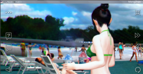 【日式3D互动/全动态/PC】3d时间停滞的无限制沙滩 完整版