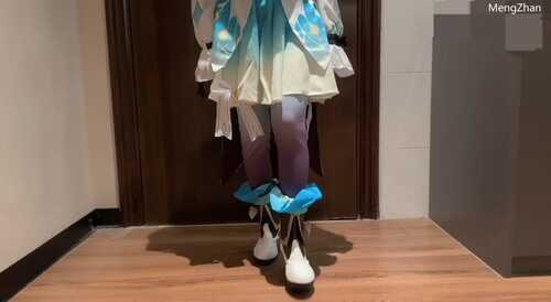 流萤cos 淫荡妹妹口穴服务哥哥肉棒 主动骑乘榨精 精液射满全身