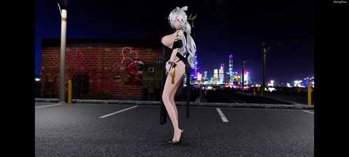 【MMD】富贵弱音裸舞（约3分钟）