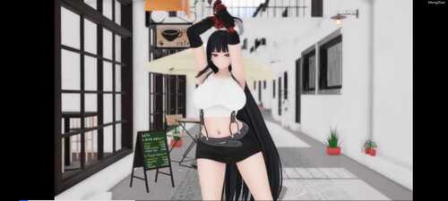 【MMD】蔚蓝档案 莲见裸舞约4分钟