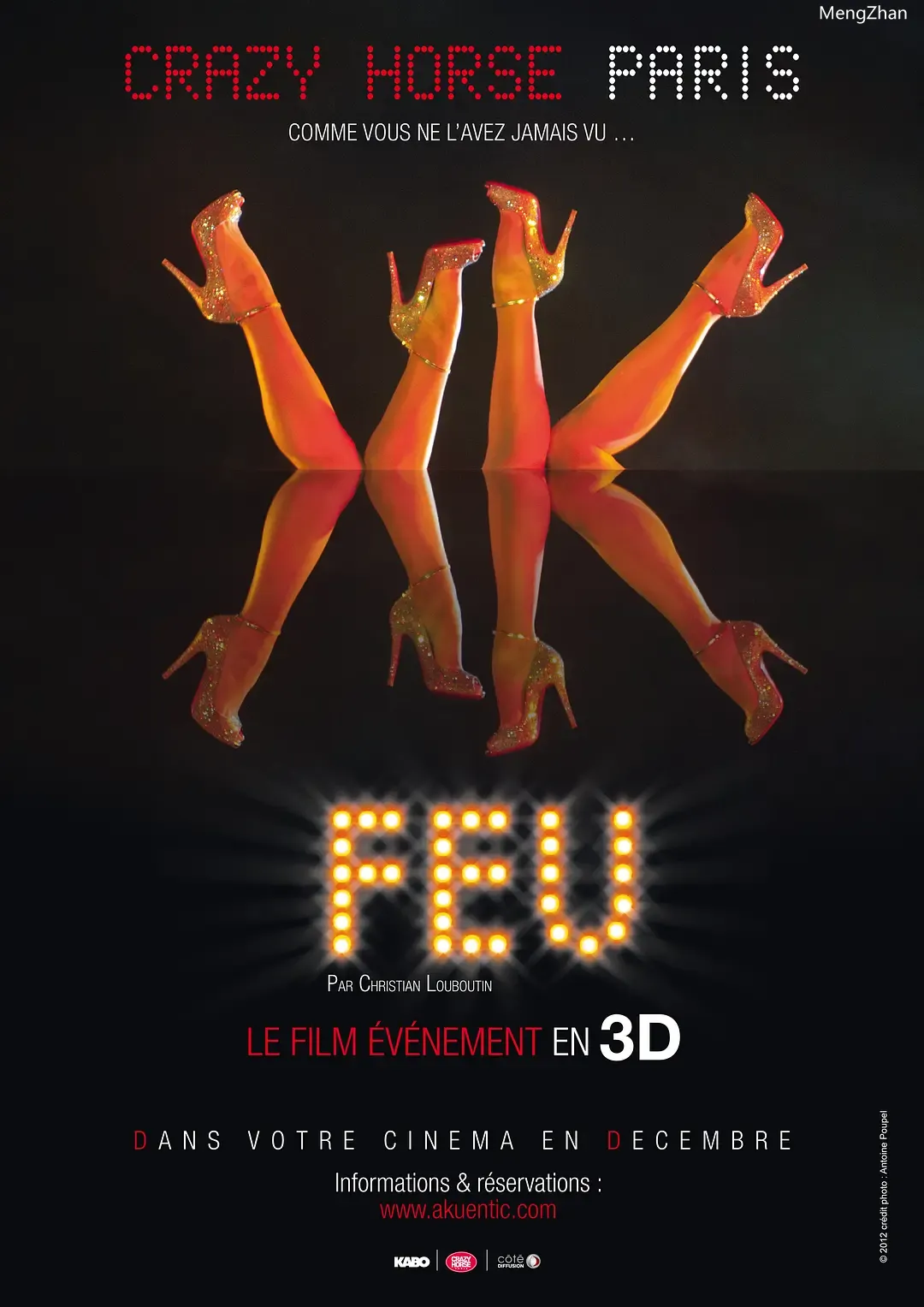 2012法国 火舞间3D：癫马夜总会 FEU: Crazy Horse Paris [MKV1.45GB]