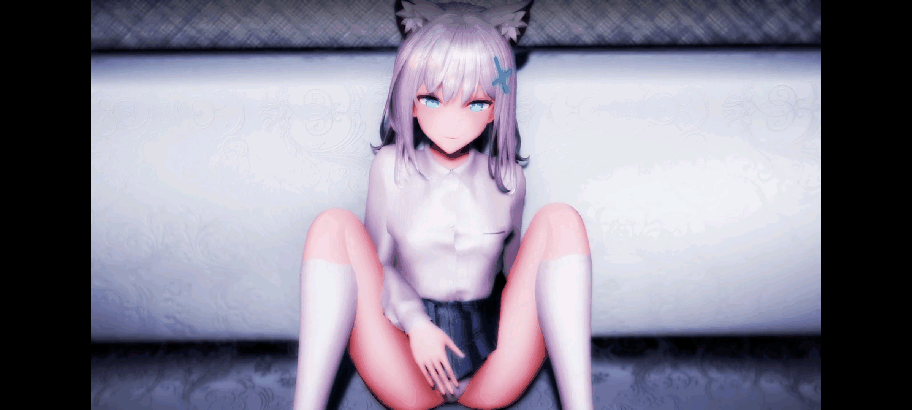 [3D/白子]蔚蓝档案，mozuku48（1萌币）
