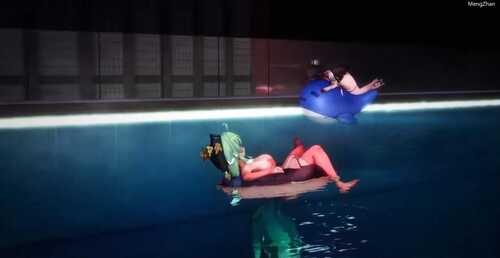 【崩坏星穹铁道-霍霍】Lanzfh CuteGirl04_Pool Night_Fofo-第4张图片-萌站 【崩坏星穹铁道-霍霍】Lanzfh CuteGirl04_Pool Night_Fofo-第4张图片-萌站