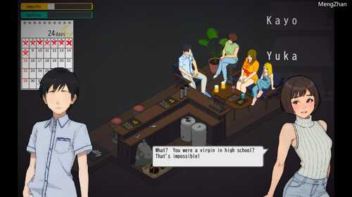 PC/SLG/东京女大学生:书呆子与蜂王/STEAM官方中文-第2张图片-萌站 PC/SLG/东京女大学生:书呆子与蜂王/STEAM官方中文-第2张图片-萌站