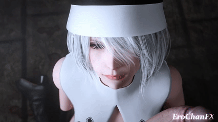 【EroChanFX/3D】Nier 2B wants your hot cummies