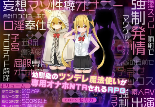 【日式RPG/AI汉化/PC】魔法使塞丽卡～青梅竹马成为成人用品店专用NTR器械篇 AI汉化