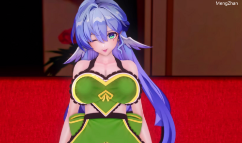 M21-302 #SCRET #mmd #甘雨 #秘书 #办公室 #知更鸟 #裸体围裙 有事秘书干，没事干甘雨