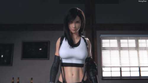 lvl3toaster——Tifa show's you her panties