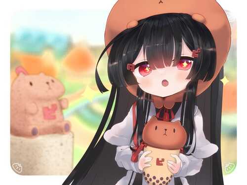 和萌萌的黑发萝莉一起喝茶吧~    cv：Gemiko Yamada 【山田じぇみ子】