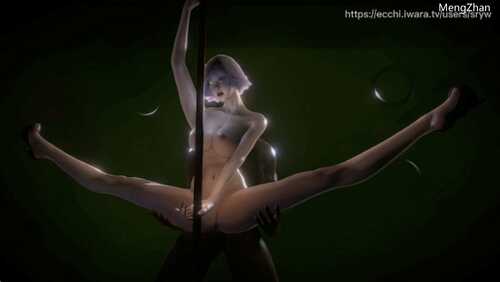 [3D/动态/VAM] sryw:夜店钢管舞女郎大战黑人巨根 [1.1G]